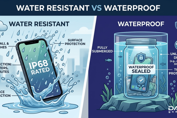 Water Resistant vs Waterproof