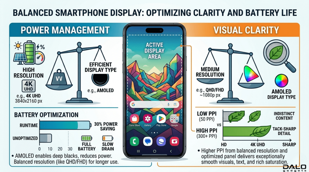 choosing balanced display resolution for best experience