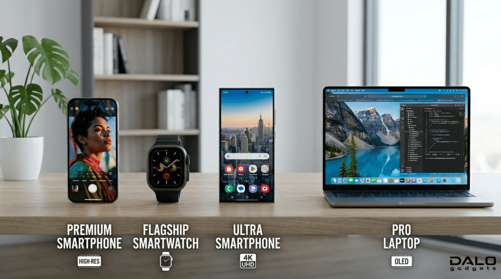 premium devices with high resolution displays comparison